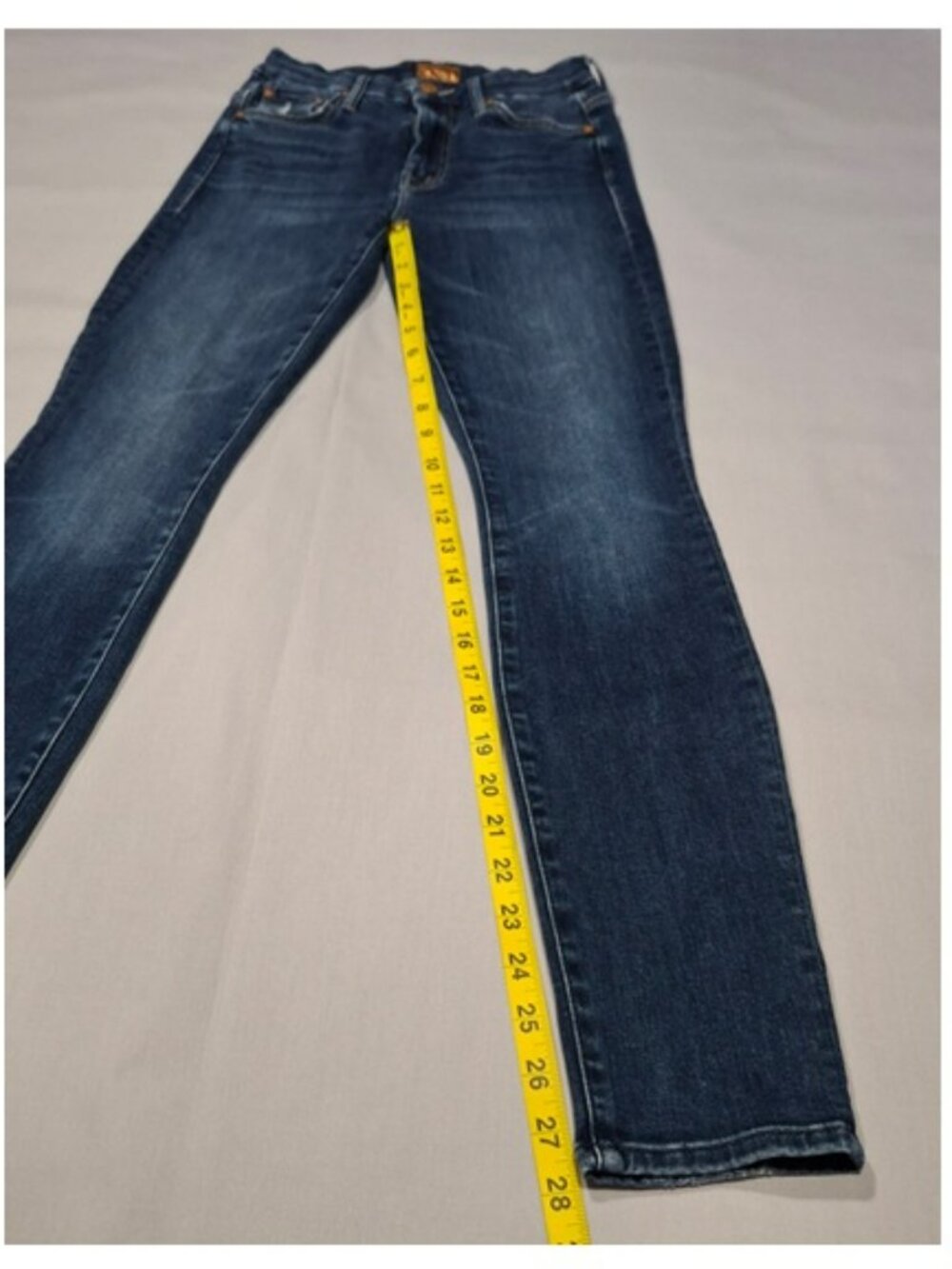 MOTHER High Waisted Looker Jeans 24 Medium Wash Blue USA - Picture 11 of 15